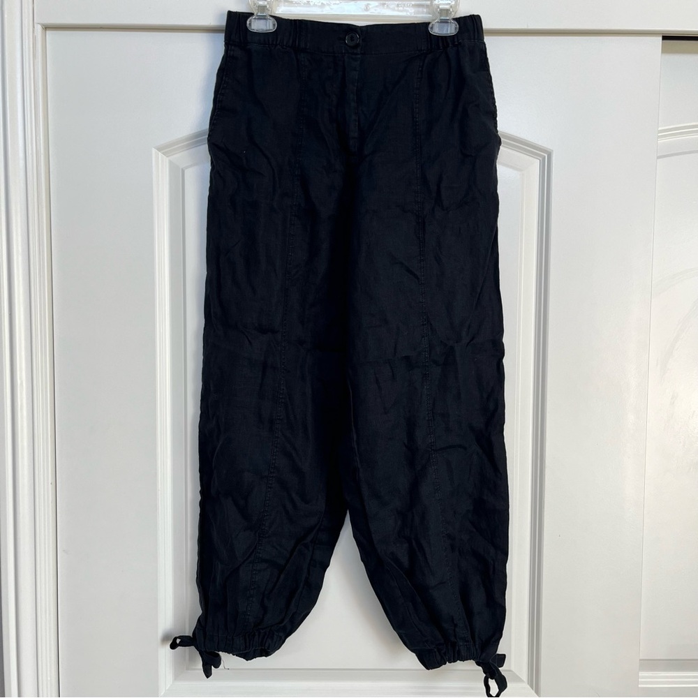 Zara Linen Jogger Pants